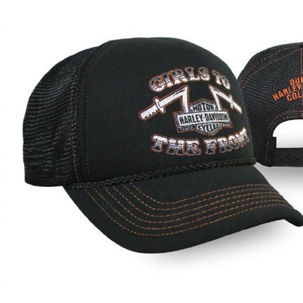 Harley Davidson trucker hat